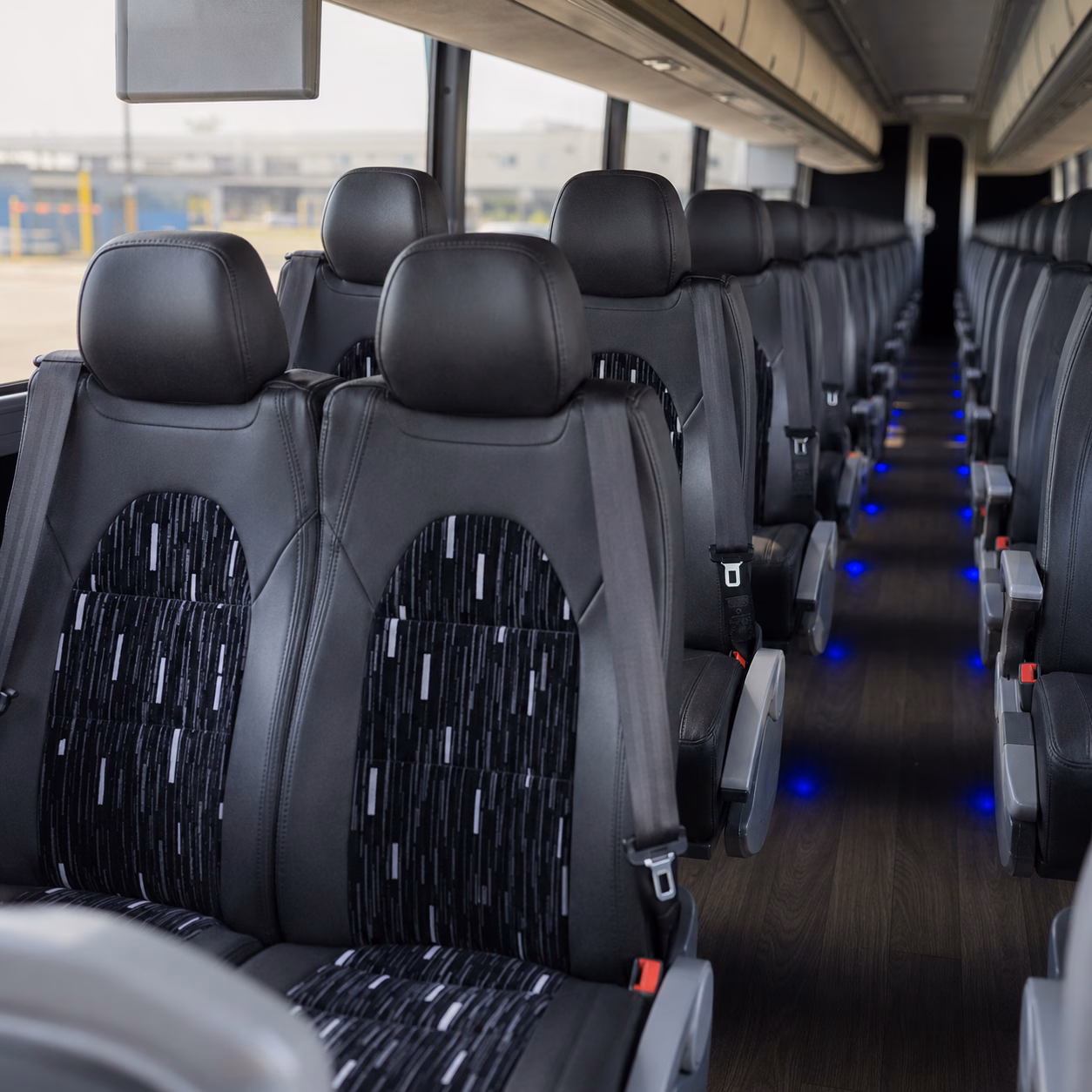 la habra bus rental service area