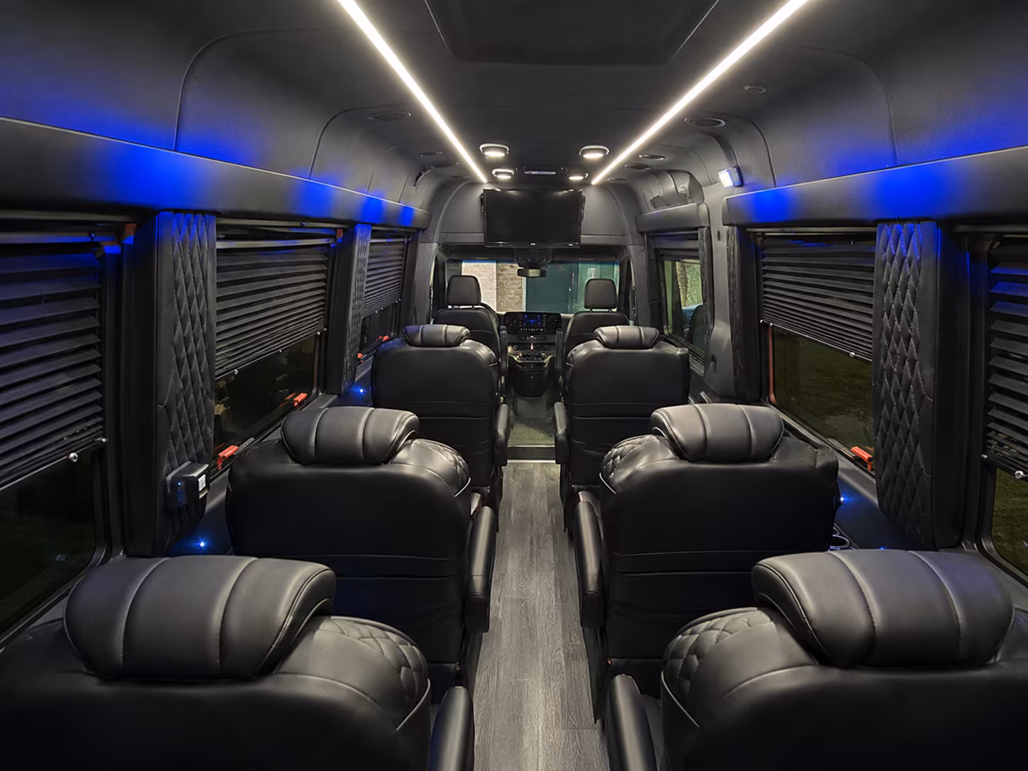 la habra wedding transportation onboard seating