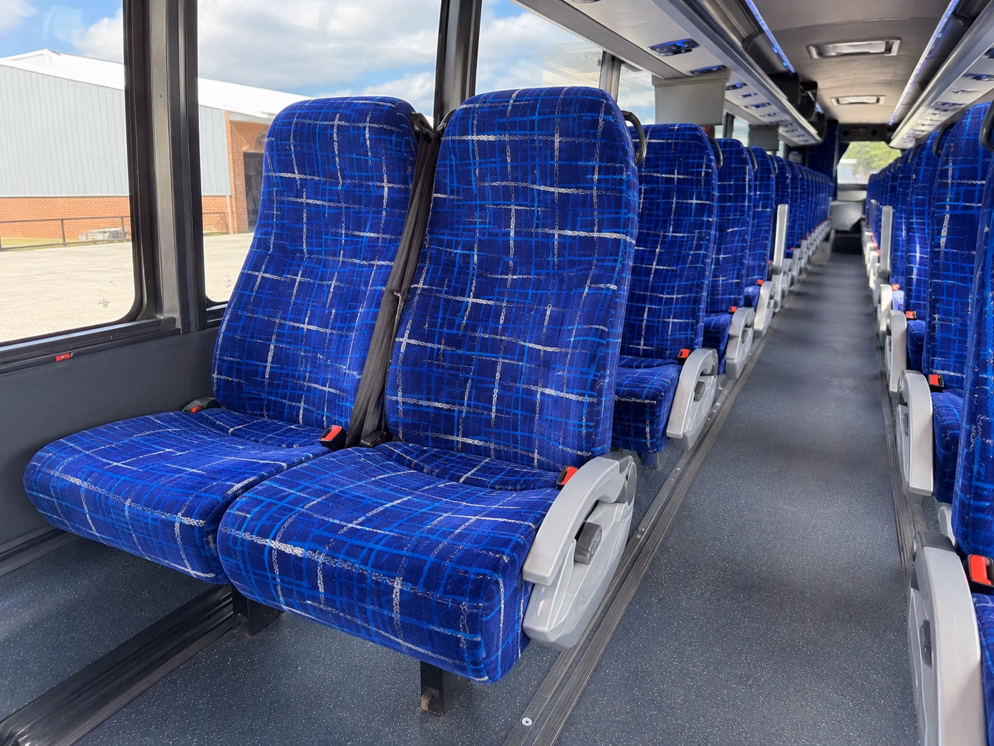 use a charter bus to shuttle jury pools and court personnel across northern orange county