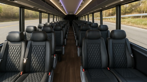 la habra 20 passenger minibus inside