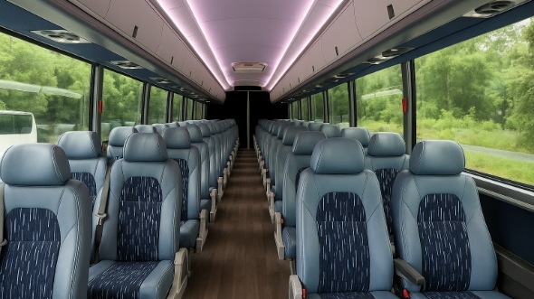 la habra 28 passenger minibus inside