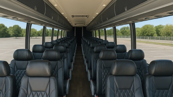 la habra 54 passenger charter bus rental